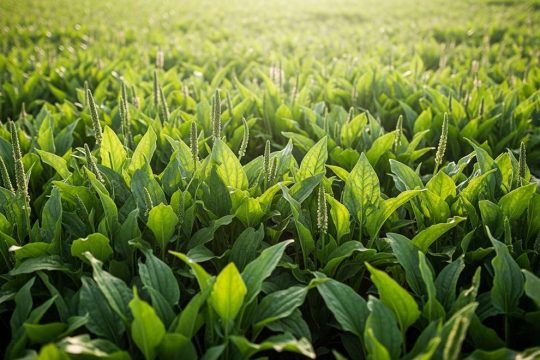 مزرعه گیاه بارهنگ