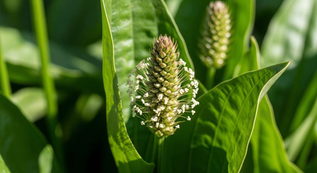 گیاه بارهنگ با دانه