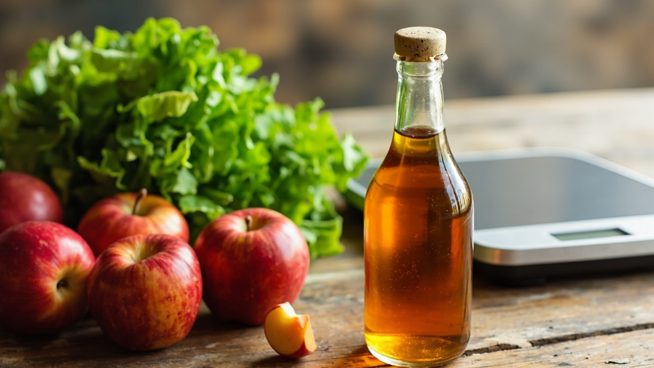 سرکه سیب و کاهش وزن در رژیم غذایی سالم