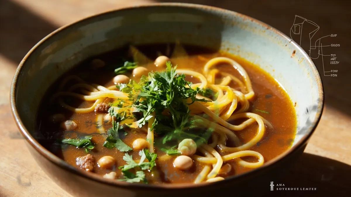 ارزش غذایی و کالری آش رشته