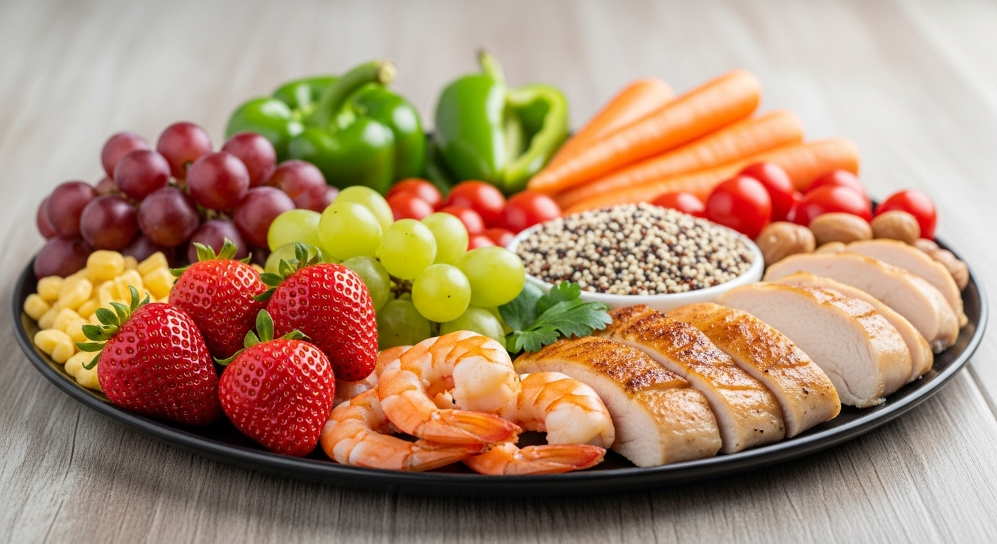 چیدمان مواد غذایی مغذی چیدمان مواد غذایی مغذی