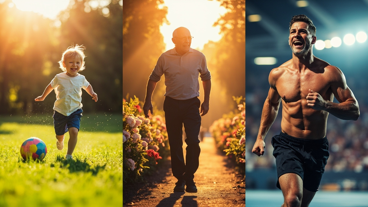 BMI در گروه‌های سنی و فعالیت‌های مختلف