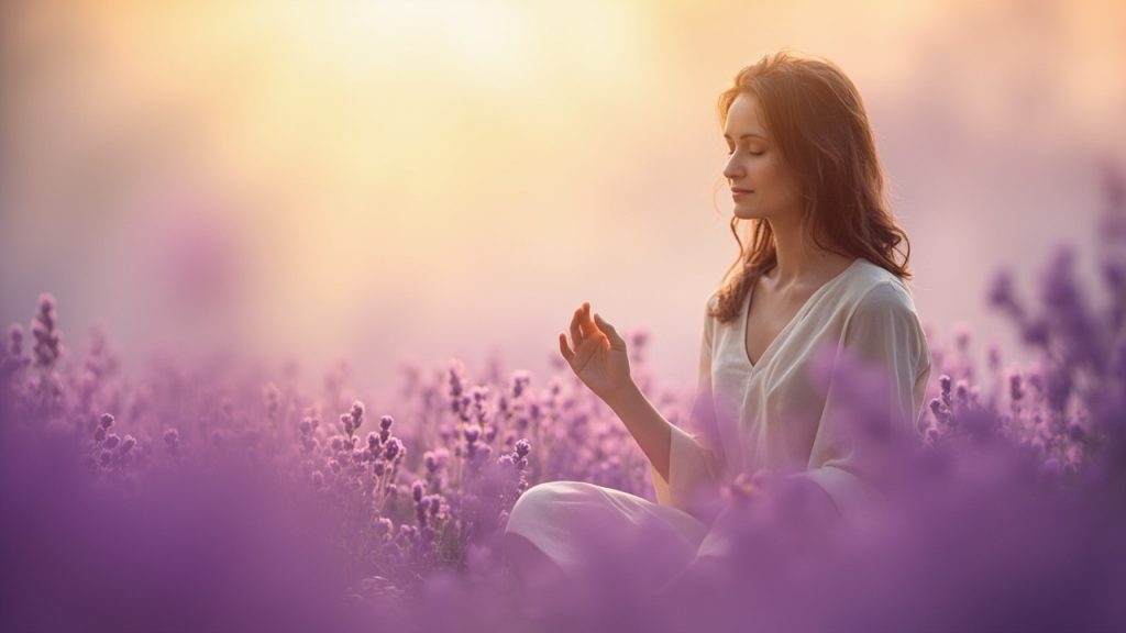 مدیتیشن و آرامش با اسطوخودوس