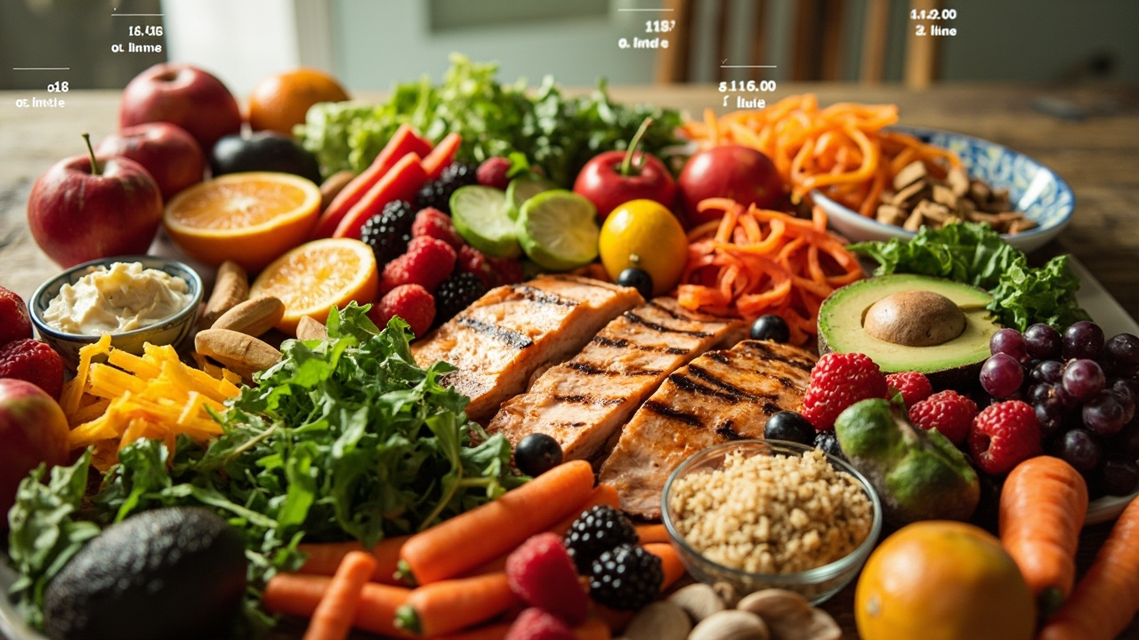 جدول کامل کالری غذاها و مواد مغذی