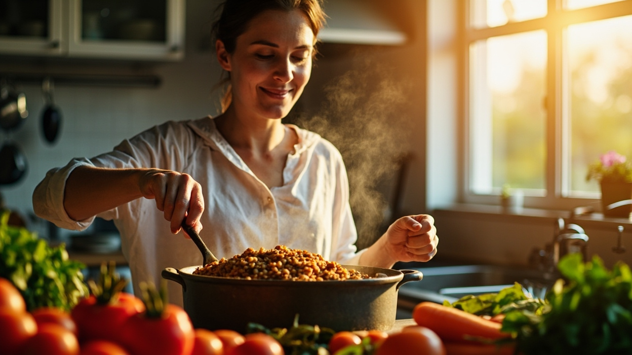 پخت غذای رژیمی با عدس