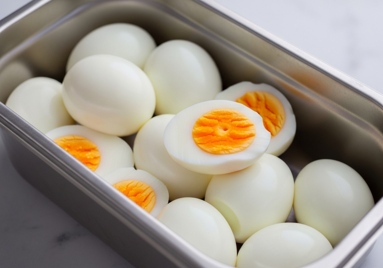 ایده‌های غذایی با تخم مرغ آب پز