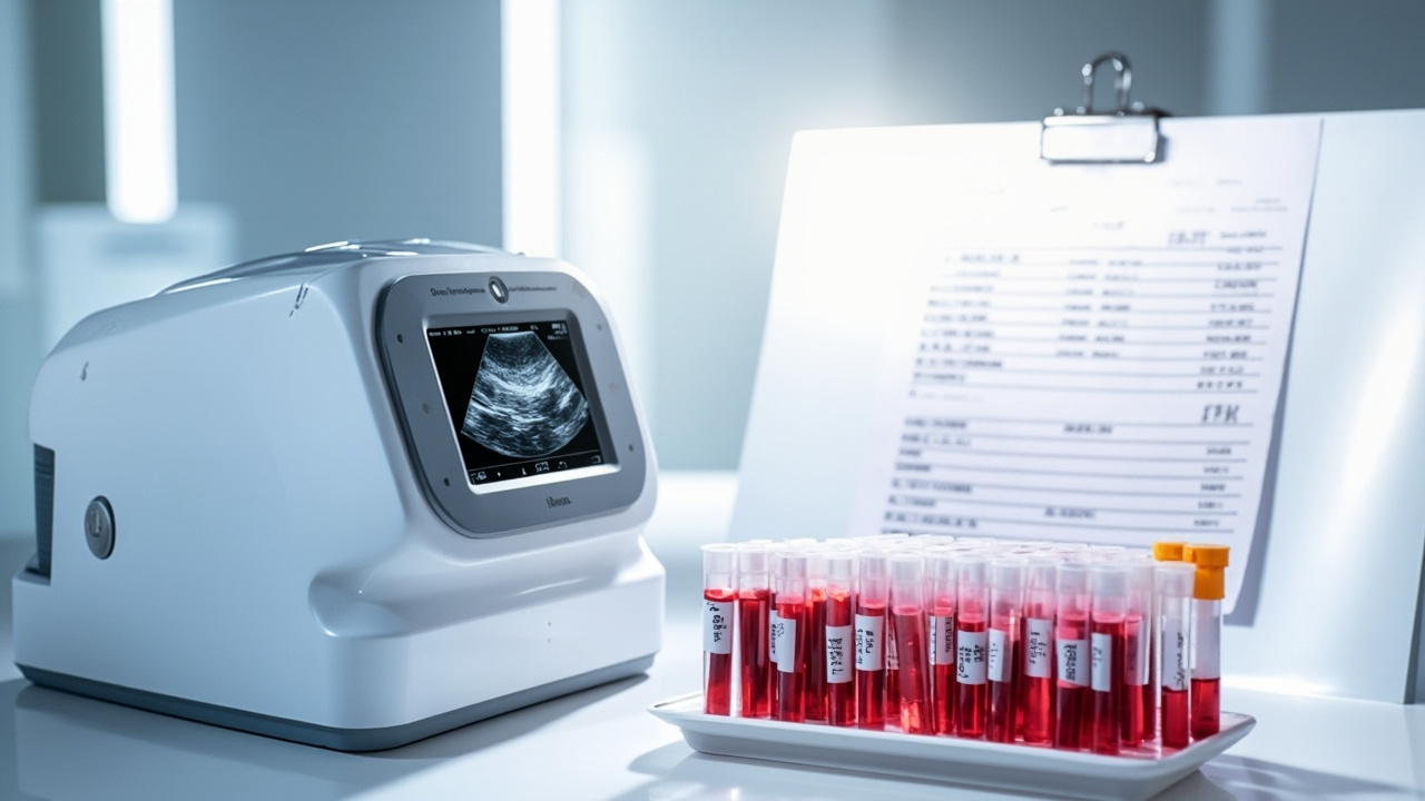 تشخیص کبد چرب، سونوگرافی کبد، آزمایش خون آنزیم‌های کبدی