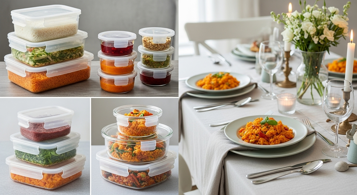 نگهداری و سرو هویج پلو