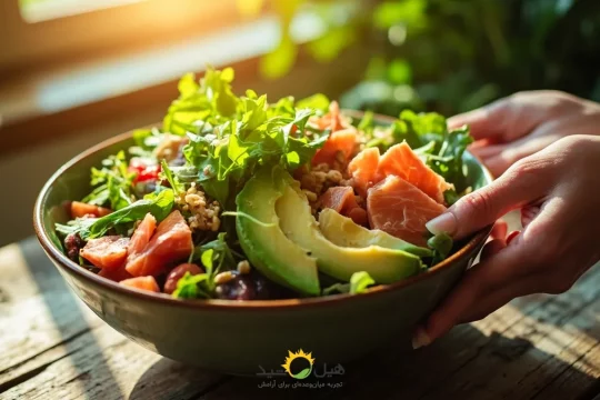 غذاهای سالم برای رژیم غذایی اگزما، کاهش التهاب پوست