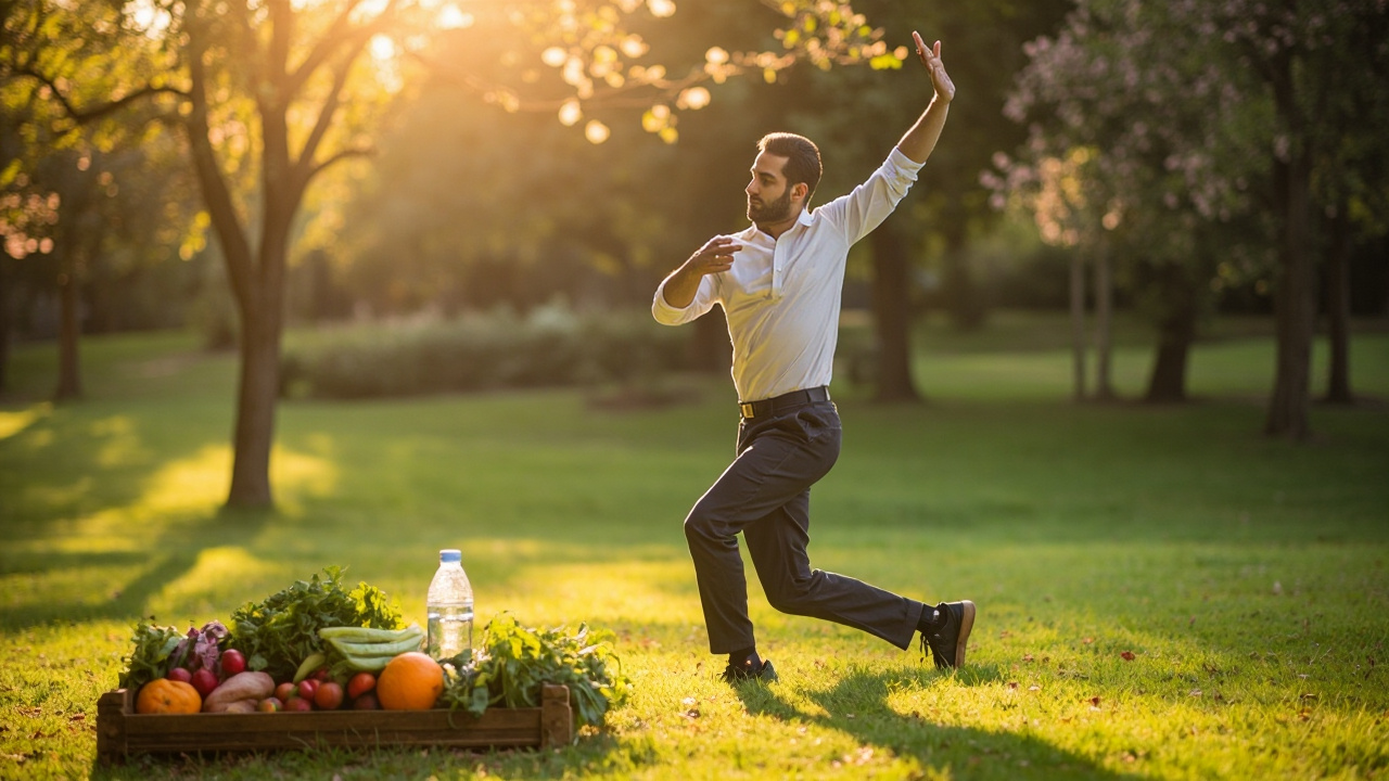 سبک زندگی سالم برای پیشگیری و مدیریت کبد چرب در مردان