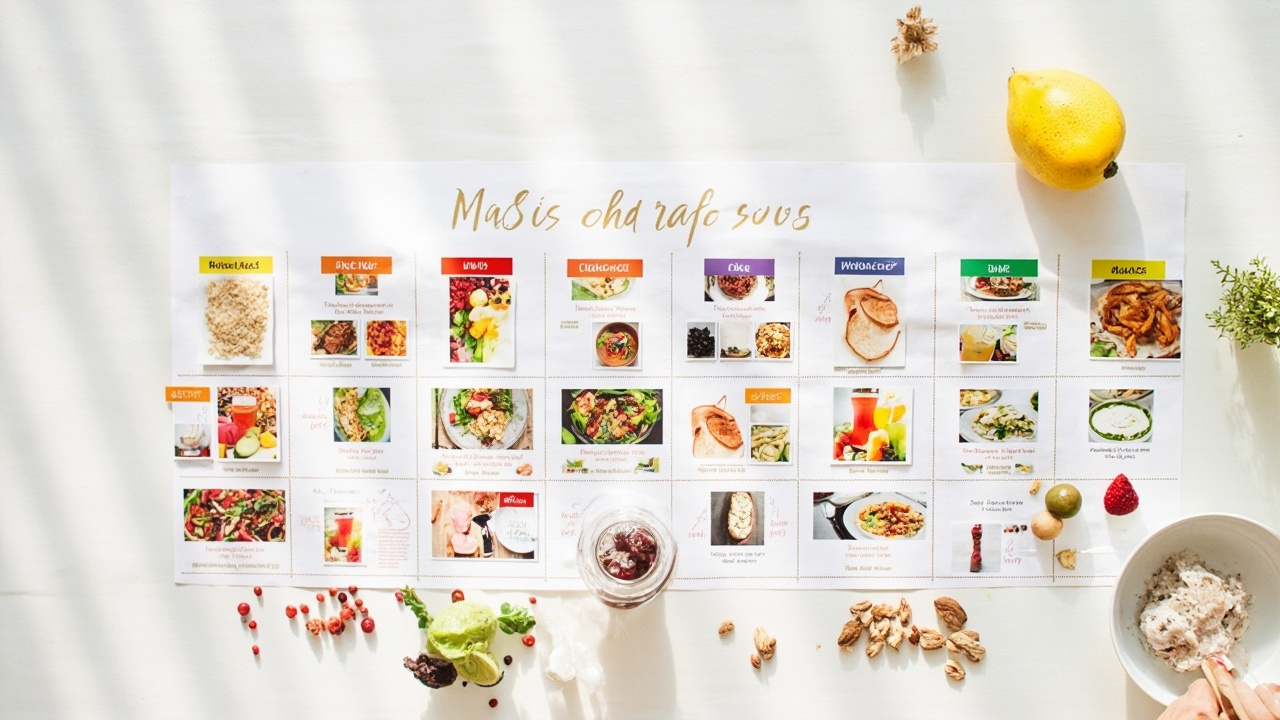 برنامه ریزی غذایی هفتگی برای کبد چرب