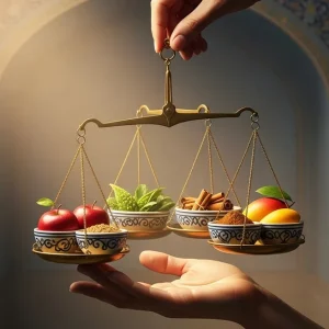 تصویری از مفاهیم مزاج شناسی و تعادل طبع بدن در طب سنتی ایرانی