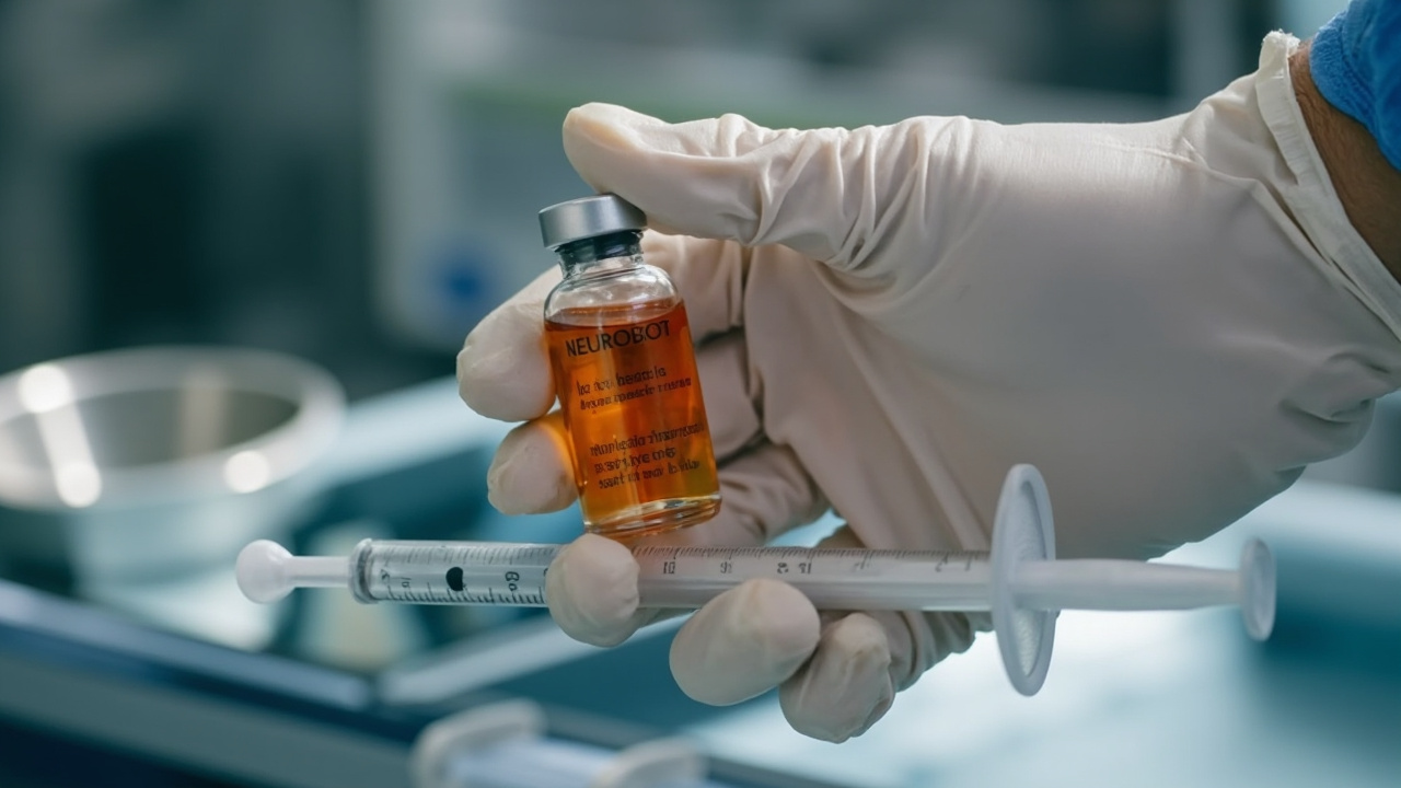 آماده سازی آمپول نوروبیون برای تزریق