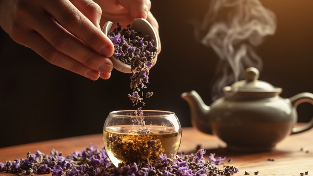 طرز تهیه دمنوش اسطوخودوس