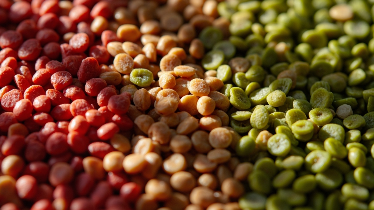 انواع عدس خام