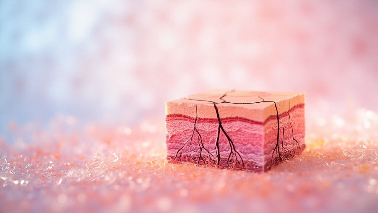 تصویر مفهومی ارتباط سلامت ارگان‌های داخلی با پوست