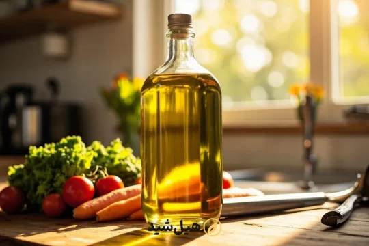روغن کانولا در بطری، مناسب برای پخت و پز سالم