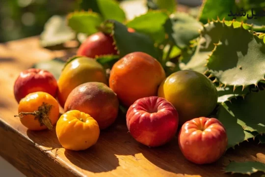 میوه کاکتوس تازه و رسیده با رنگ‌های جذاب و خواص سلامتی