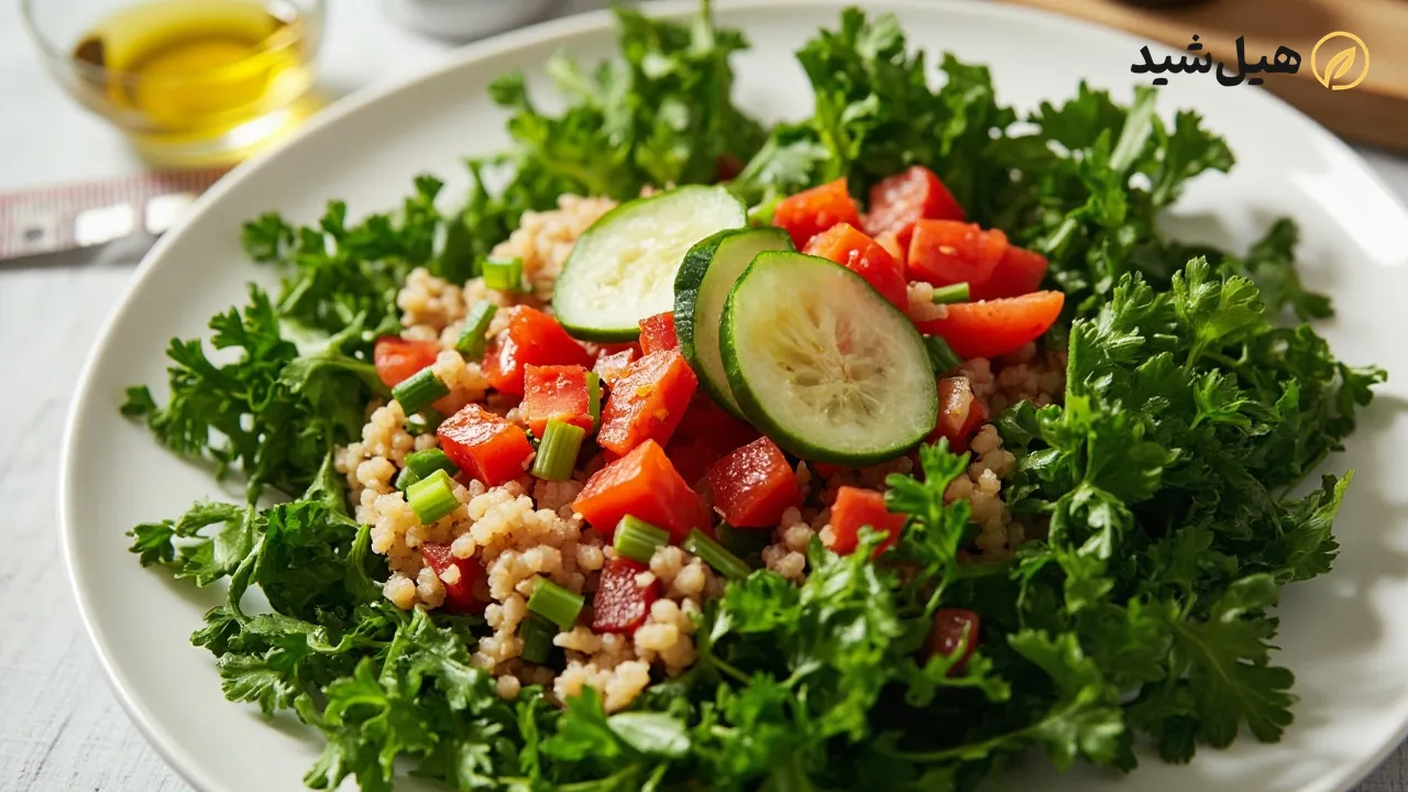 مقدار مصرف تبوله در رژیم لاغری