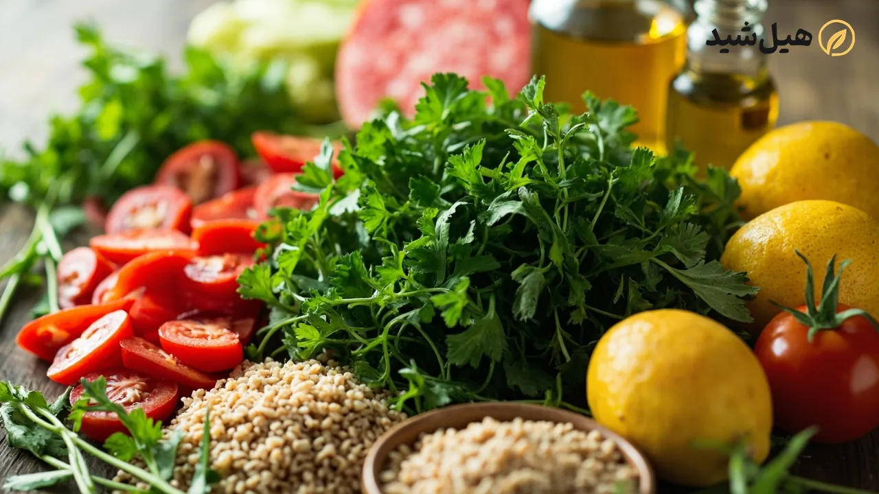 خواص تغذیه‌ای و فواید سلامتی تبوله