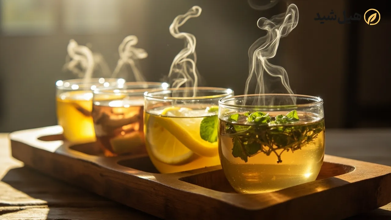 انواع دمنوش برای سرفه