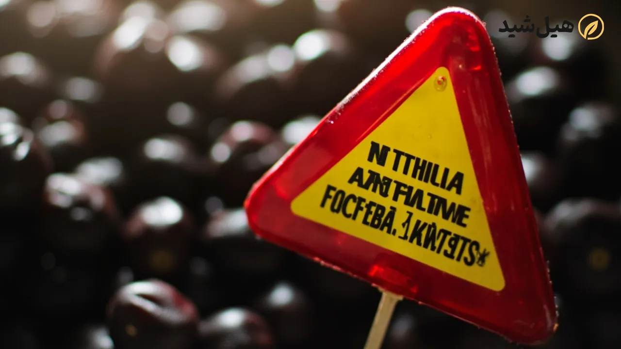 عوارض جانبی و احتیاط مصرف هلیله سیاه