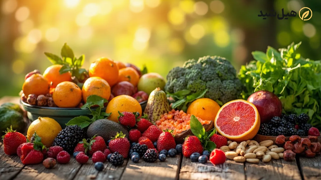 میوه‌ها و سبزیجات حاوی ویتامین‌های خونساز
