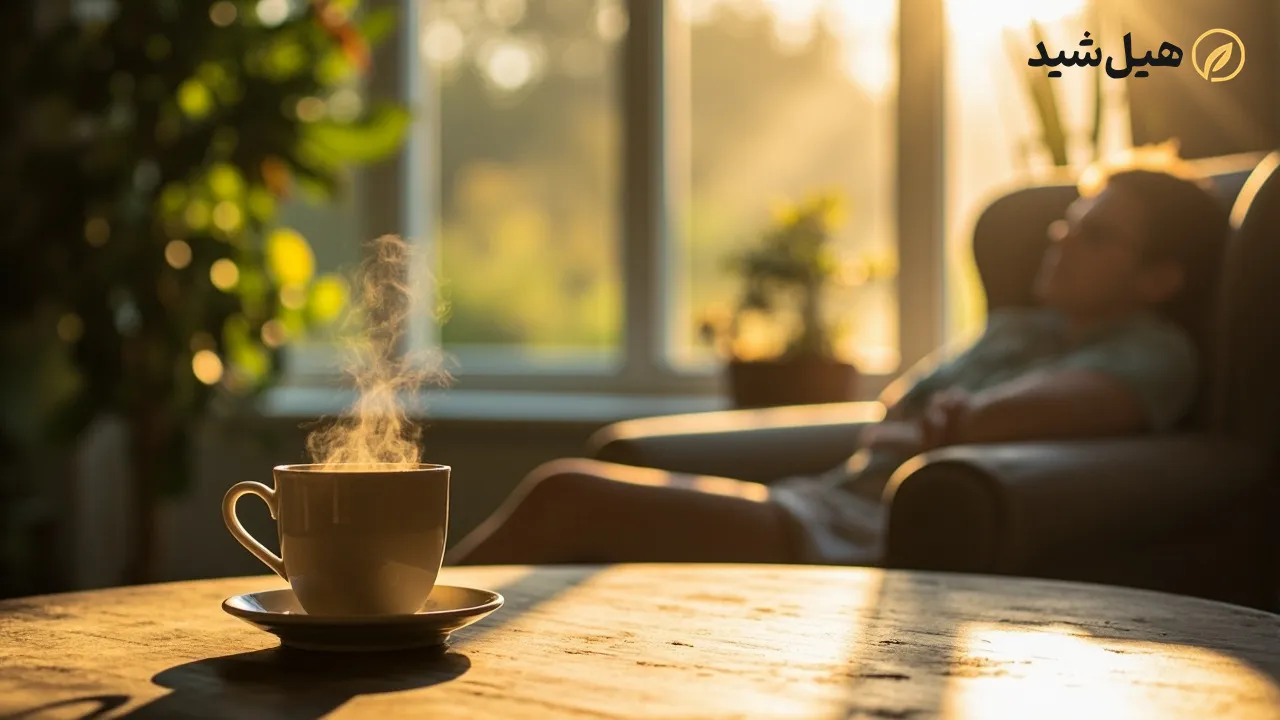 دمنوش گل گاوزبان برای آرامش و خواب