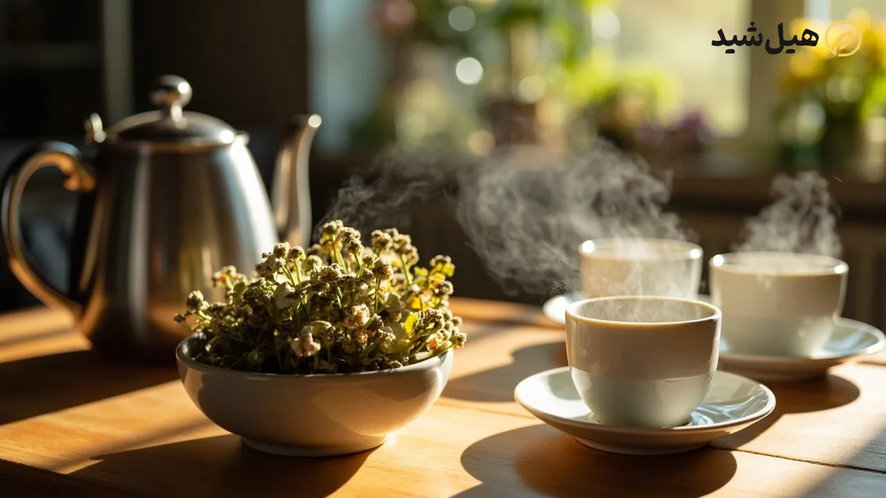 طرز تهیه دمنوش گل گاوزبان