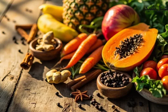 غذاهای مفید برای بلغم و اصلاح مزاج سرد و تر