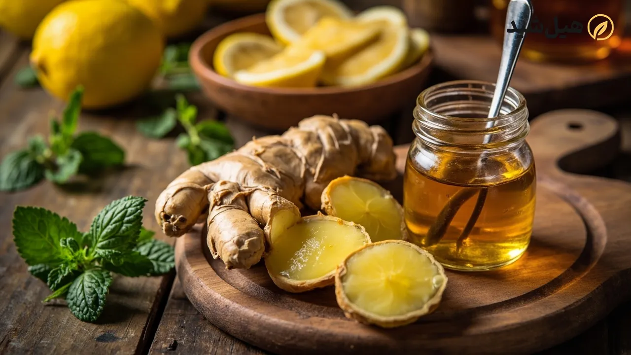 تقویت ایمنی بدن با زنجبیل و عسل
