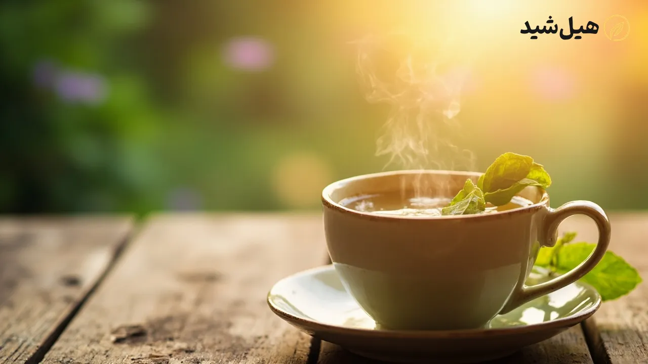 دمنوش به لیمو و گوارش سالم