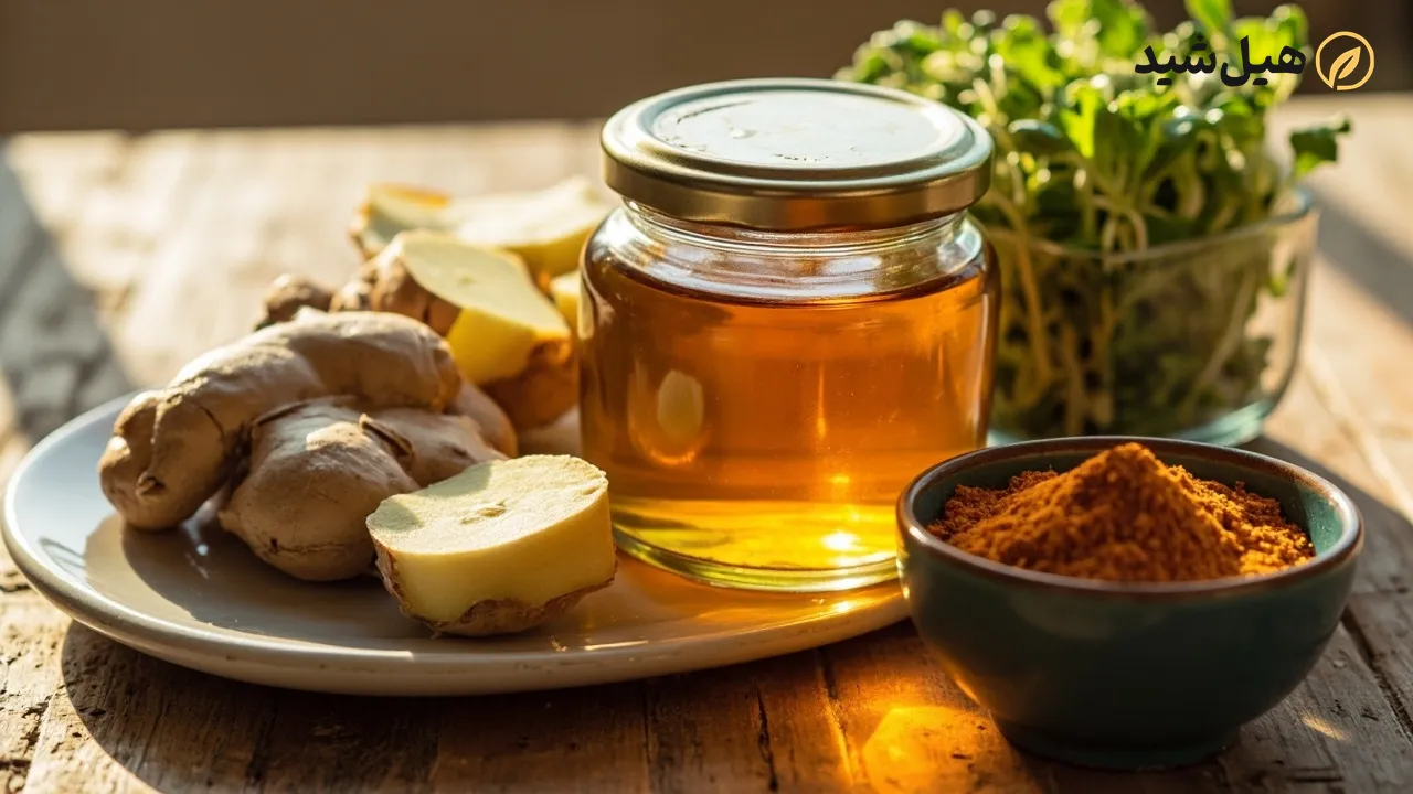 مواد غذایی طبیعی با خواص ضد میکروبی برای هلیکوباکتر