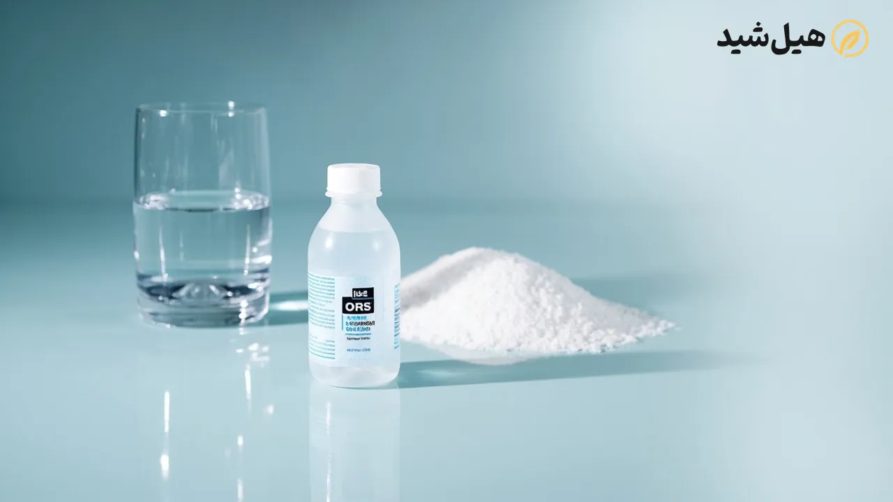 محلول او آر اس (ORS) برای جبران آب و الکترولیت از دست رفته