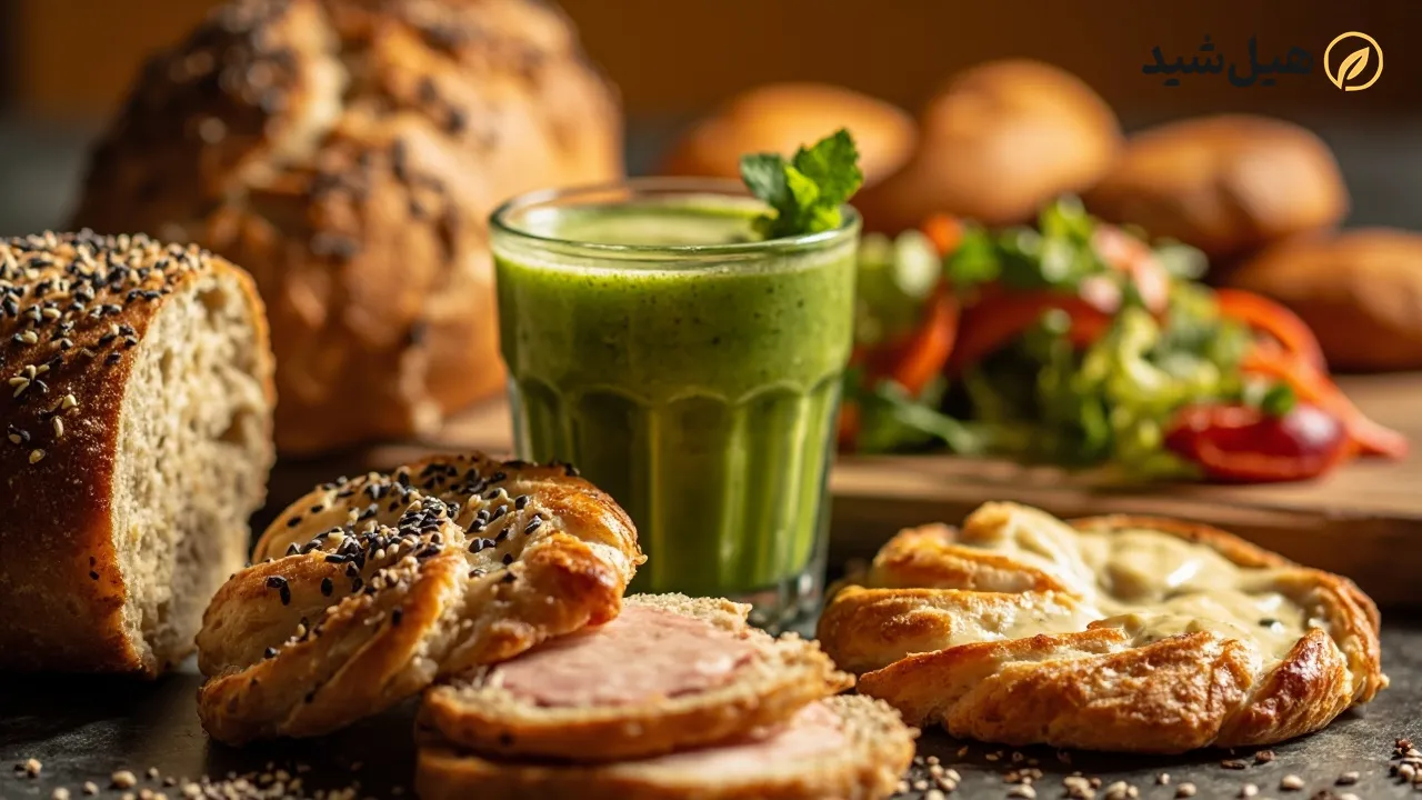 غذاهای حاوی دانه خشخاش: نان، شیرینی و اسموتی