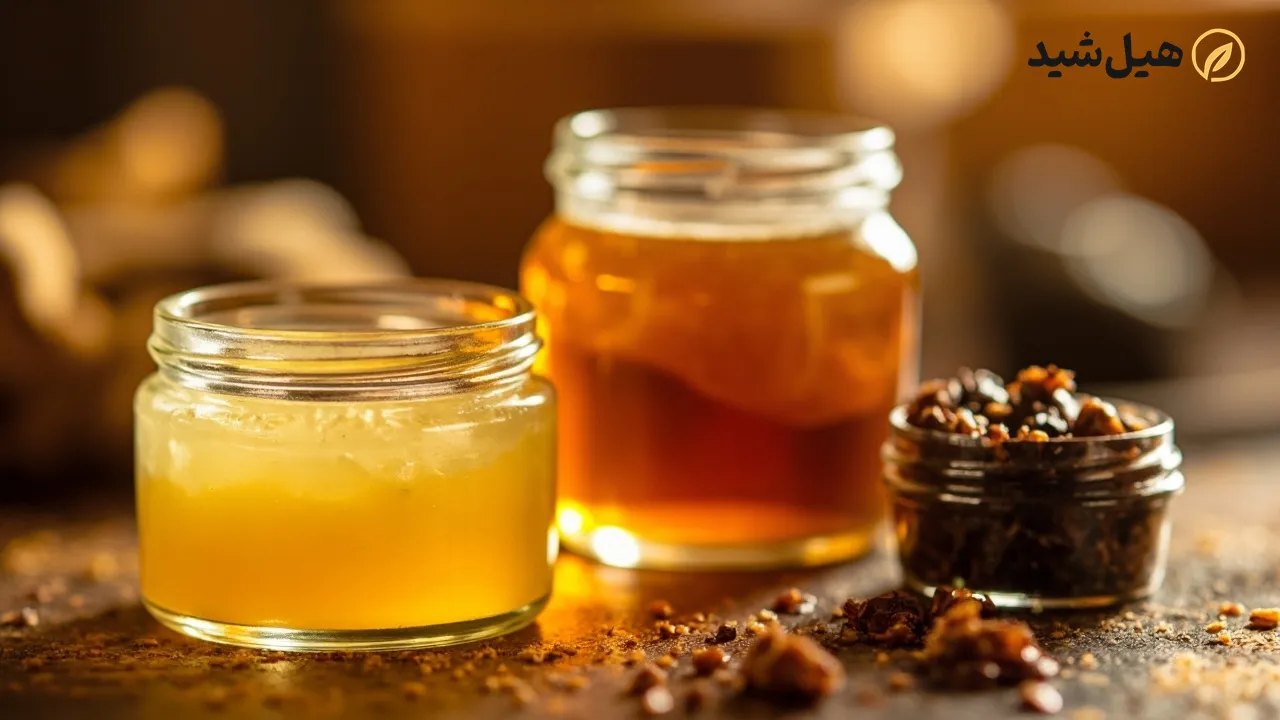 مقایسه ژل رویال، عسل و پروپولیس