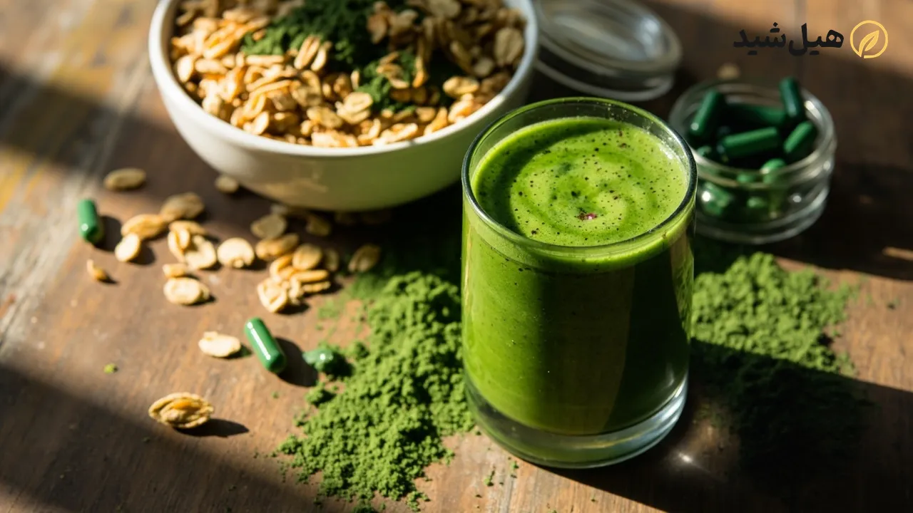 نحوه مصرف اسپیرولینا