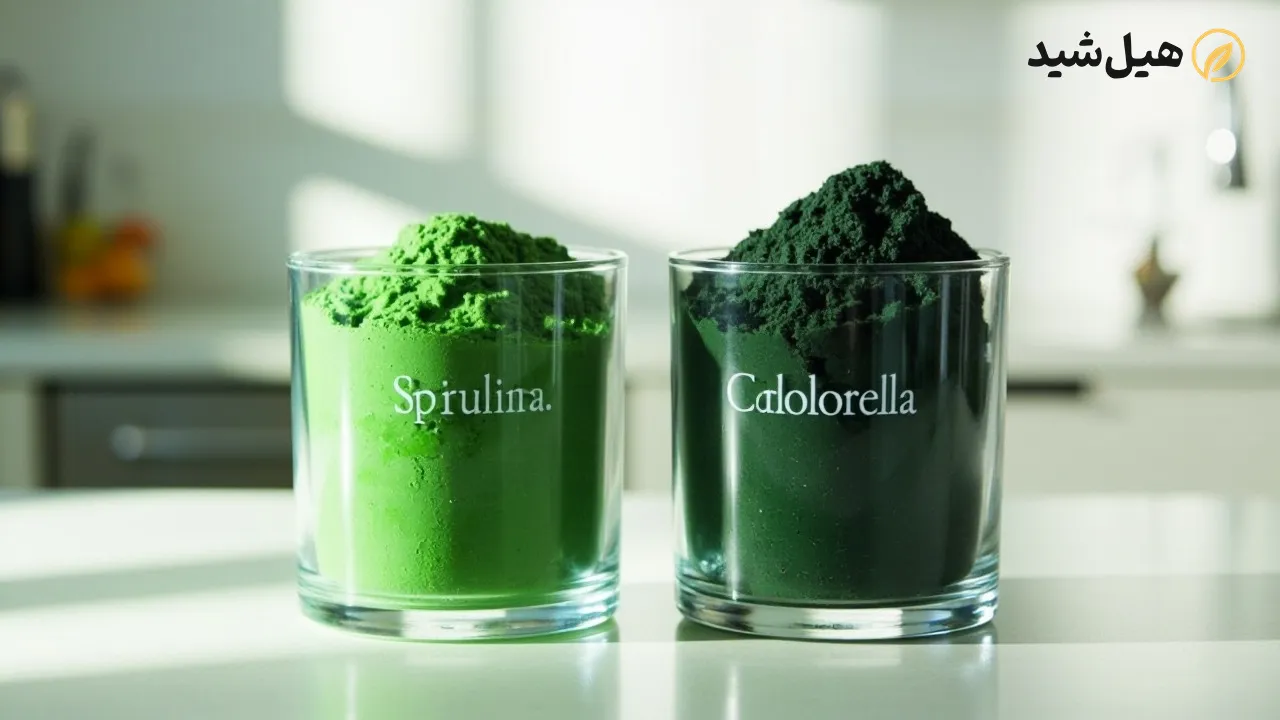 مقایسه اسپیرولینا و کلرلا