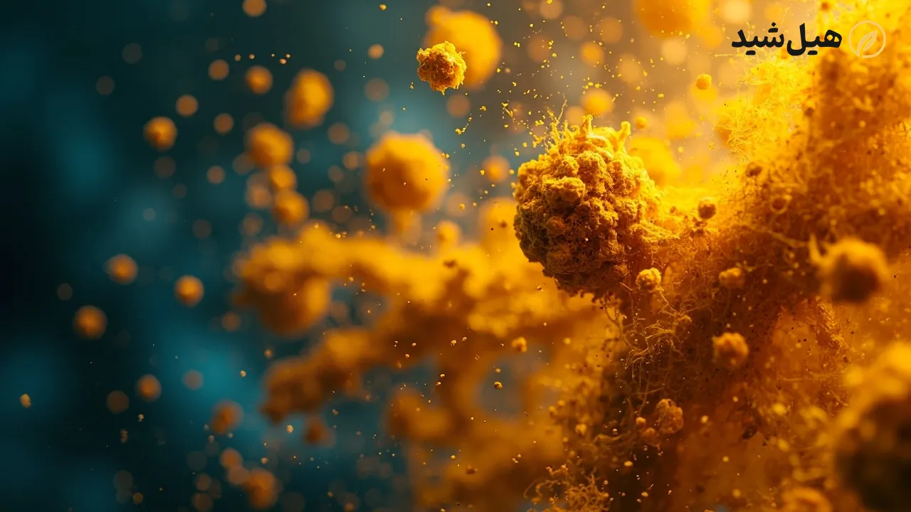 زردچوبه آنتی اکسیدان