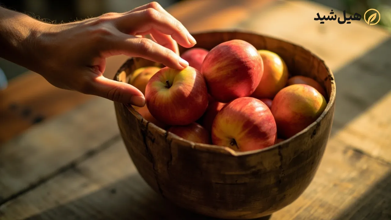 مصرف روزانه سیب در رژیم غذایی