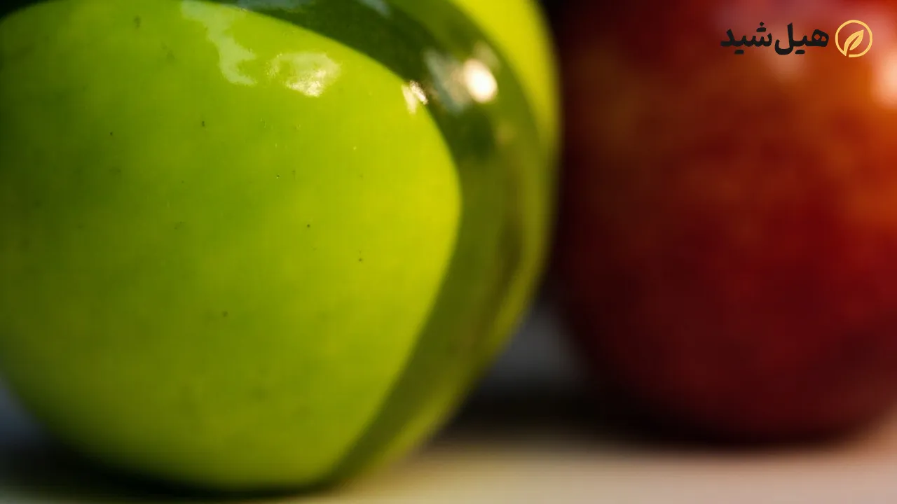 مقایسه سیب سبز و قرمز، خواص متفاوت