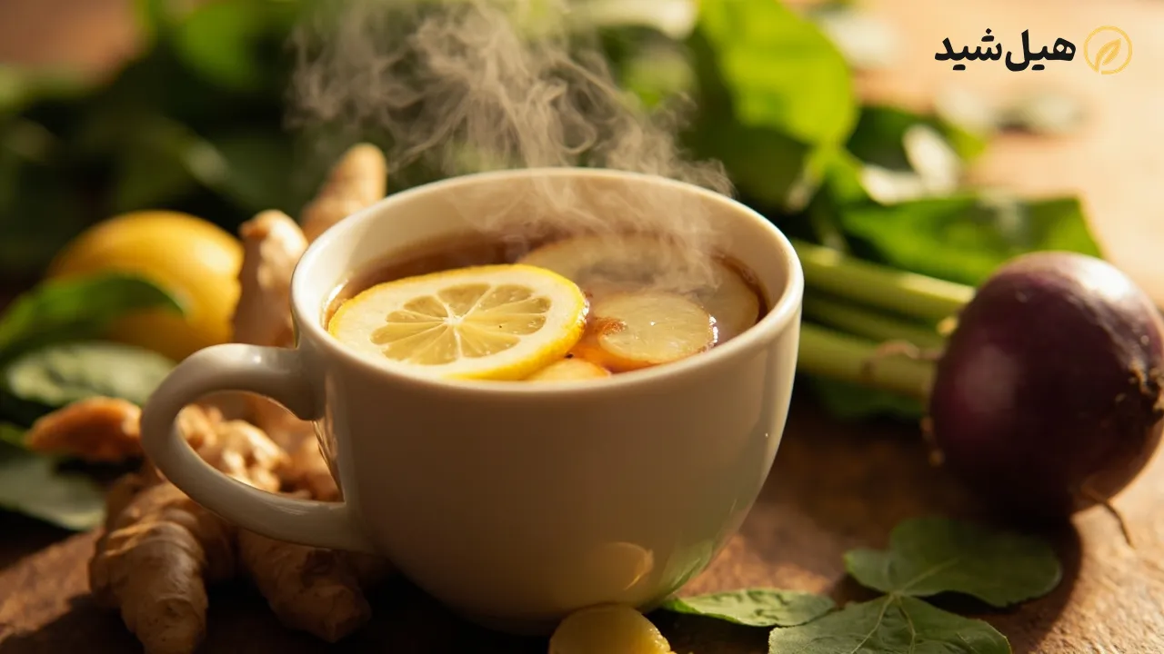 چای گیاهی با ترب سیاه برای سرماخوردگی