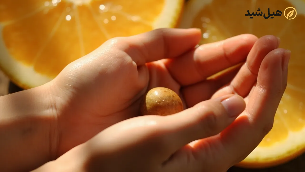 چلغوز و سیستم ایمنی، سلامت پوست با چلغوز، ویتامین E در چلغوز