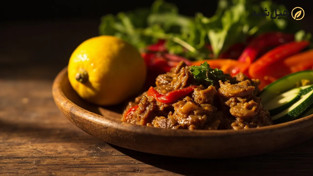 مصرف متعادل کله پاچه و سبزیجات