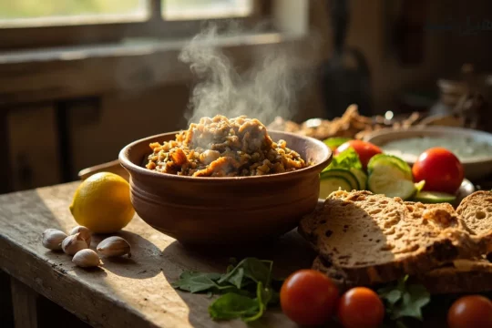 کله پاچه با سیر و لیمو، غذای سنتی ایرانی