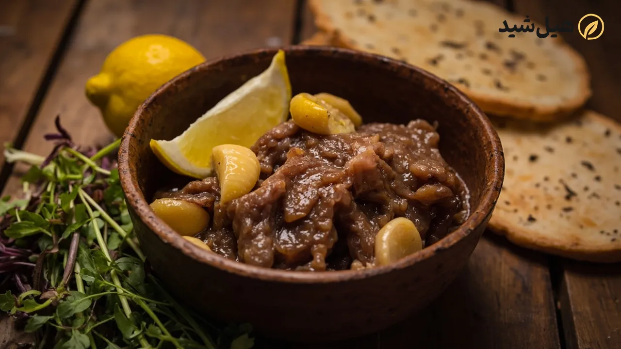 کله پاچه با سیر و لیمو، غذای سنتی ایرانی