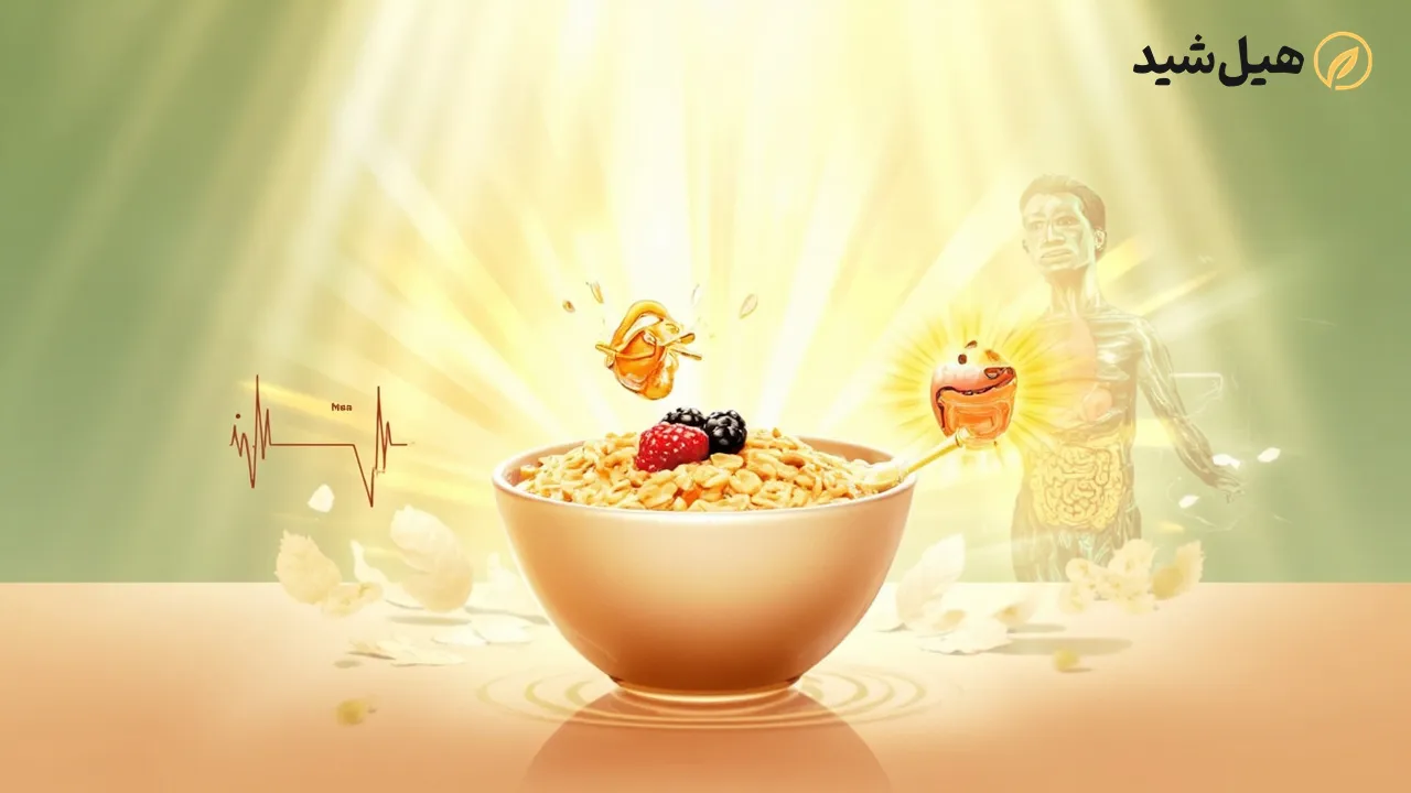 فواید اوتمیل برای سلامتی شامل قلب، گوارش و انرژی