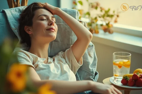 آرامش از سردرد با آب و میوه تازه