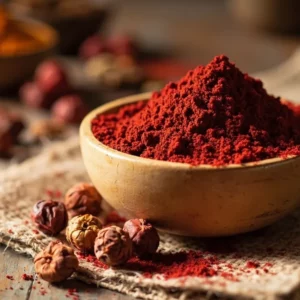 پودر سماق قرمز و میوه خشک شده سماق، خواص دارویی سماق