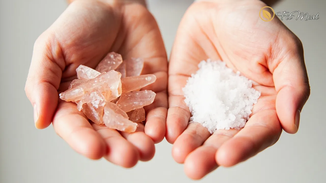 انتخاب آگاهانه نمک صورتی یا معمولی